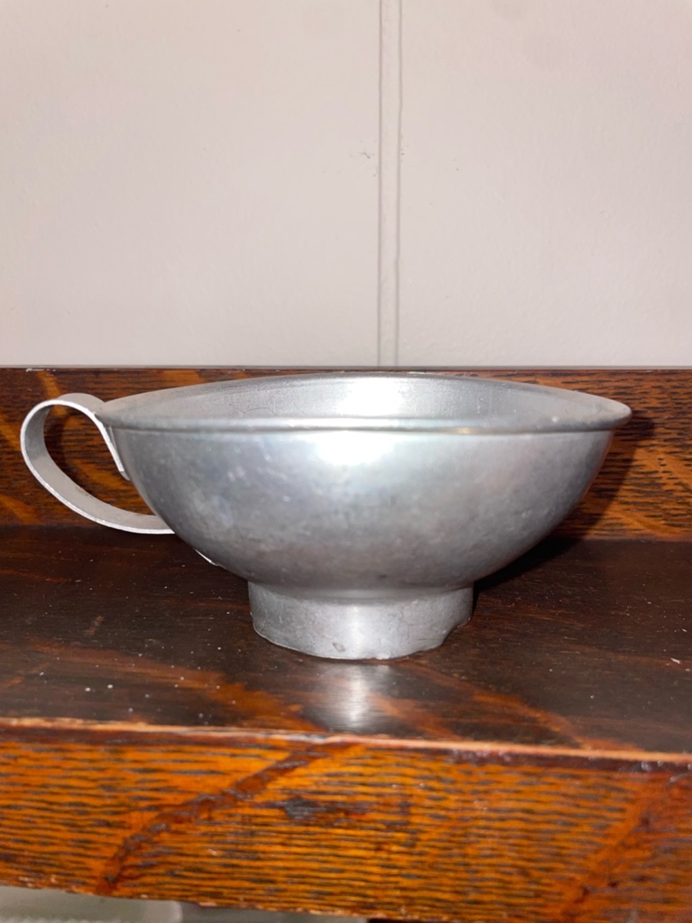 Vintage Aluminum Canning funnel Handle